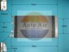 AUTO AIR GLOUCESTER 16-1101 Condenser, air conditioning